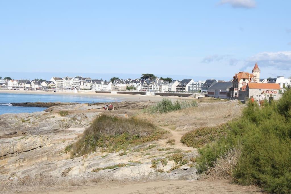 « L'Oceanix » Vue Grande Plage 2Ch Wifi Quiberon Exteriér fotografie