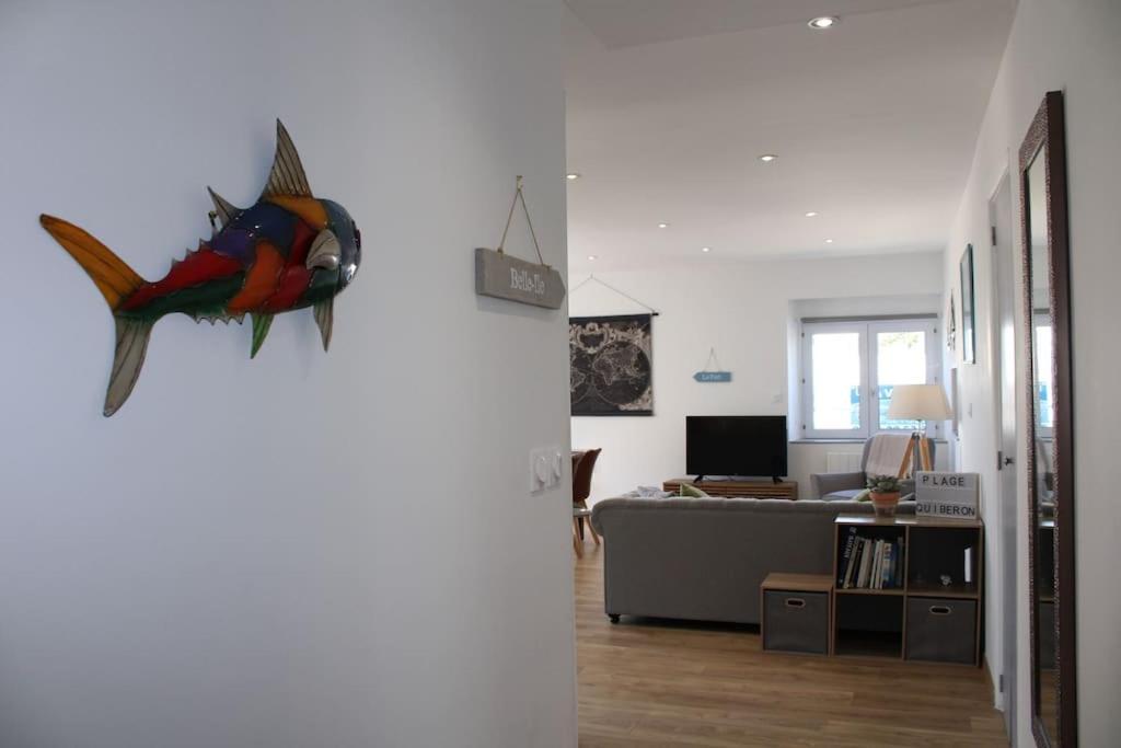 « L'Oceanix » Vue Grande Plage 2Ch Wifi Quiberon Exteriér fotografie